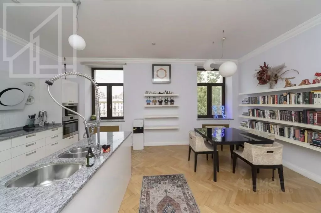 3-к кв. Москва Ермолаевский пер., 13С4 (197.0 м) - Фото 1