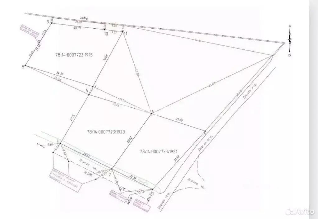 Участок в Санкт-Петербург пос. Шушары, Предприятия Шушары тер., 335 ... - Фото 1