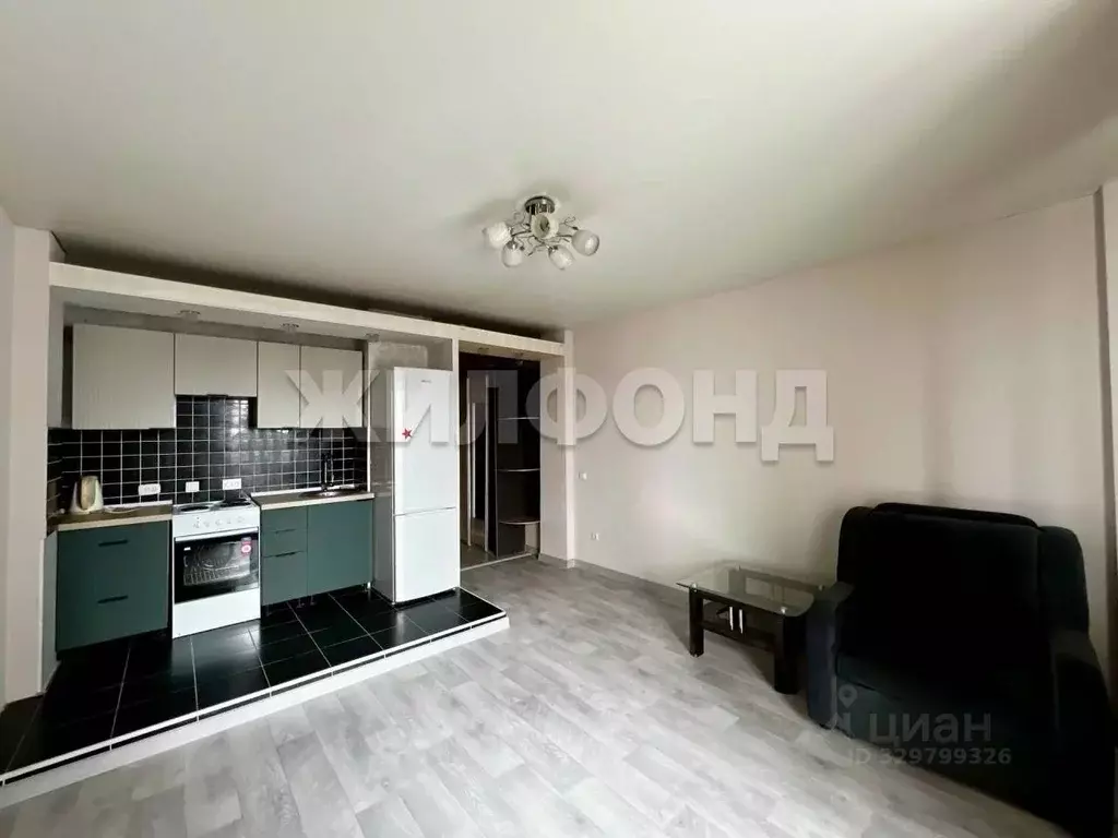 Студия Иркутская область, Иркутск Байкальская ул., 234В/5 (29.8 м) - Фото 1