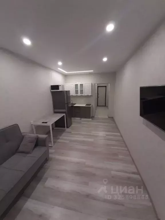 Студия Новосибирская область, Новосибирск ул. Галущака, 15 (26.9 м) - Фото 1