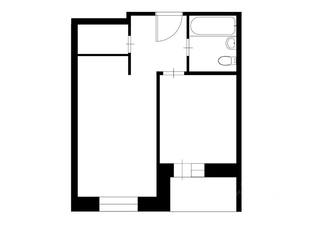 1-к кв. Санкт-Петербург Пулковское ш., 42к9 (37.26 м) - Фото 2