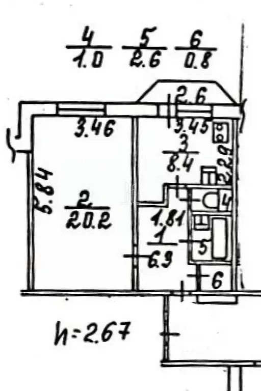 1-к кв. Санкт-Петербург Школьная ул., 88к2 (39.3 м) - Фото 2