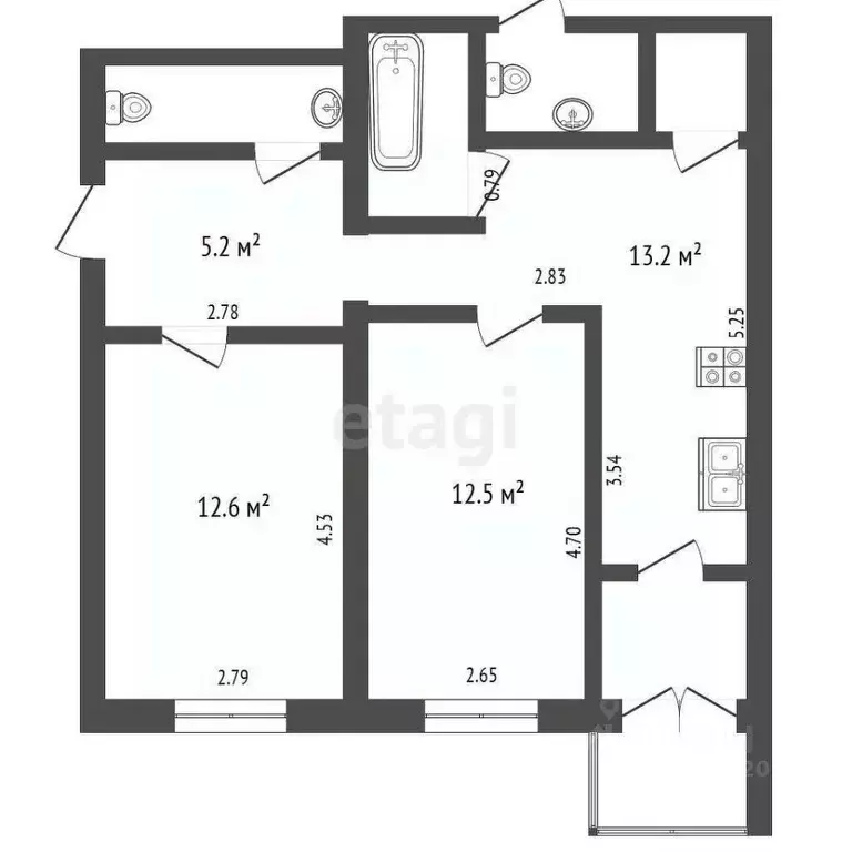 2-к кв. Ярославская область, Ярославль Липовая Гора жилрайон, ул. ... - Фото 2