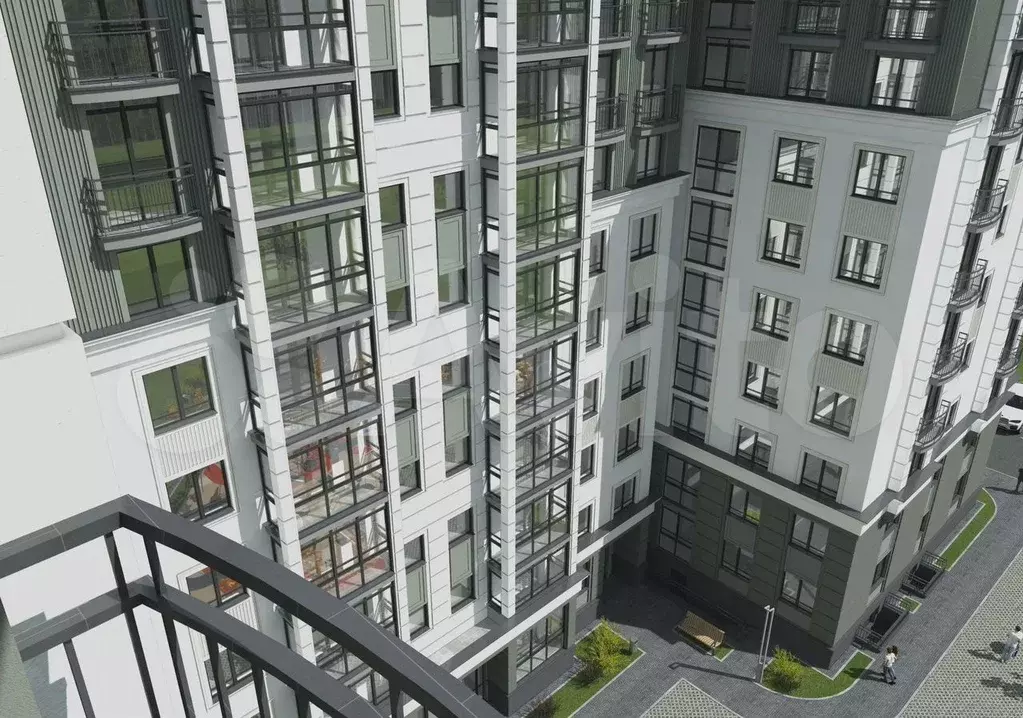 1-к. квартира, 36 м, 7/9 эт. - Фото 0