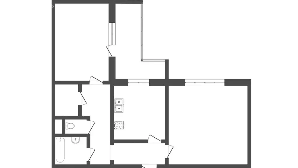 2-комнатная квартира: Пермь, улица Мира, 35 (55 м) - Фото 0