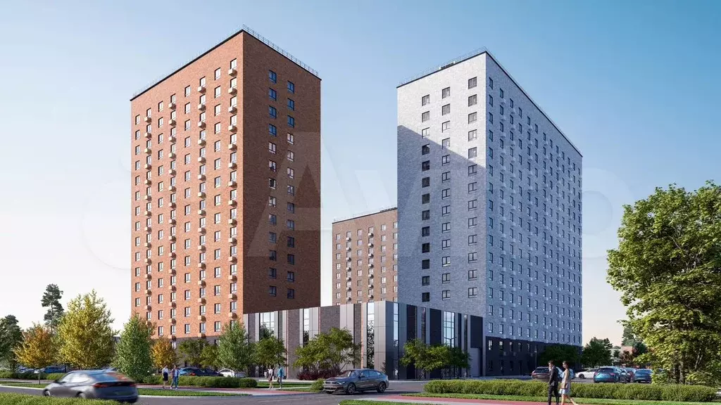 2-к. квартира, 38,9 м, 14/17 эт. - Фото 1