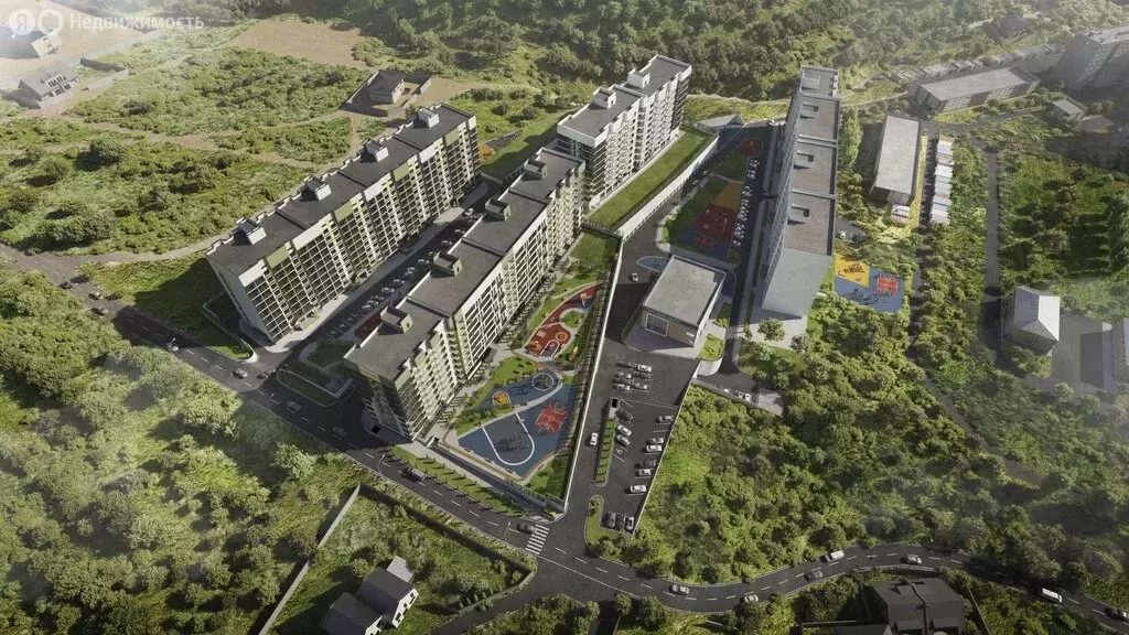 2-комнатная квартира: Феодосия, улица Грина, 43 (70.38 м) - Фото 1