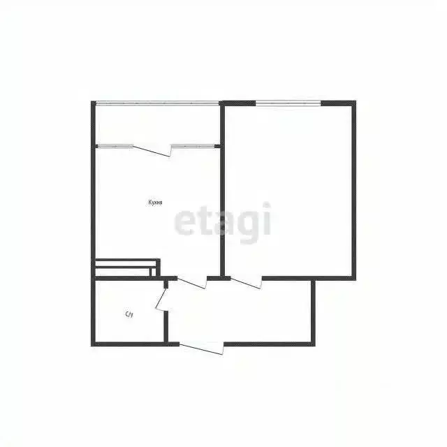 1-к кв. Курская область, Курск ул. Халтурина, 8 (45.07 м) - Фото 1