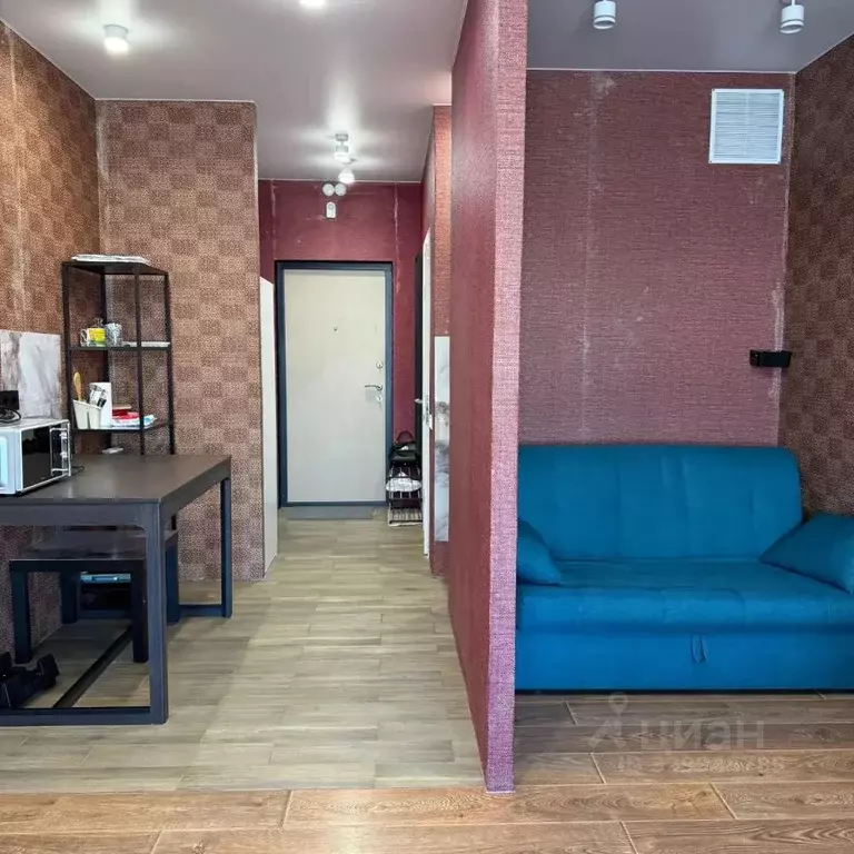 Студия Санкт-Петербург ул. Русановская, 20к3 (23.9 м) - Фото 1