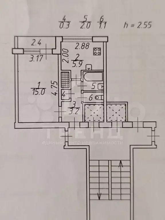 1-к. квартира, 27,5 м, 10/12 эт. - Фото 0