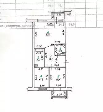 3-к кв. Орловская область, Орел Цветочный проезд, 4А (95.8 м) - Фото 2