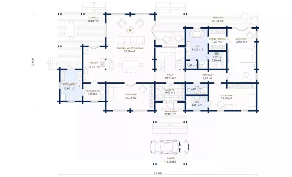 Дом в Ленинградская область, Всеволожский район, Куйвозовское с/пос, ... - Фото 2