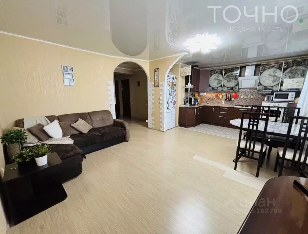 3-к кв. Пензенская область, Пенза ул. Ново-Казанская, 4 (75.9 м) - Фото 2