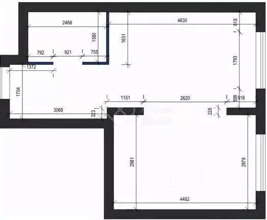 2-к кв. Волгоградская область, Волгоград ул. Грибанова, 3 (36.45 м) - Фото 2
