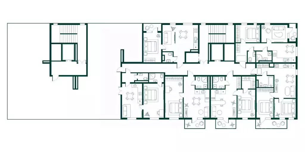 1-к кв. Дагестан, Дербент Новая История жилой комплекс (45.4 м) - Фото 2