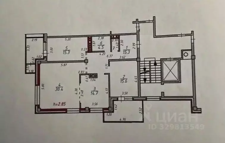 3-к кв. Иркутская область, Иркутск Советская ул., 128 (115.3 м) - Фото 2