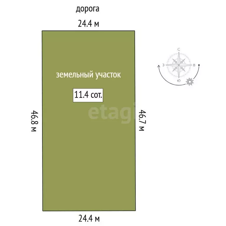 Участок в Тюмень, коттеджный посёлок На Липовом, улица Николая Егорова ... - Фото 1