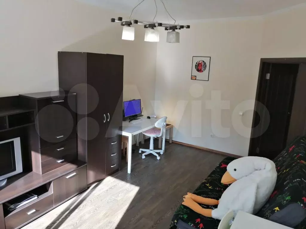 1-к. квартира, 42,5 м, 1/4 эт. - Фото 1