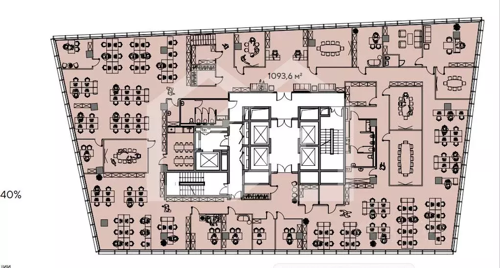 Офис в Москва ул. Архитектора Власова, 71к2 (1094 м) - Фото 1