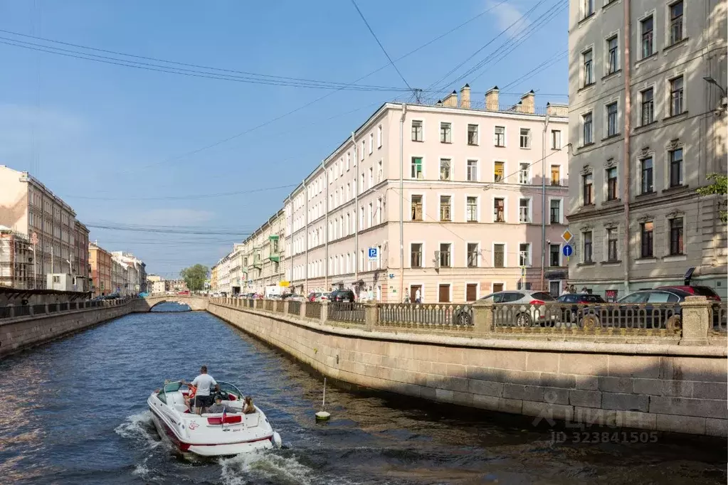 Студия Санкт-Петербург наб. Канала Грибоедова, 44/2 (30.5 м) - Фото 1