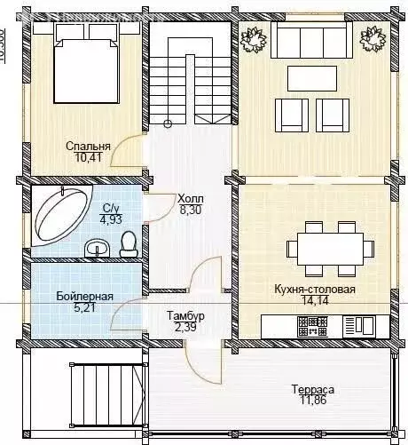 Дом в Конаково, садоводческое некоммерческое товарищество ГРЭС-7, 7-я ... - Фото 1