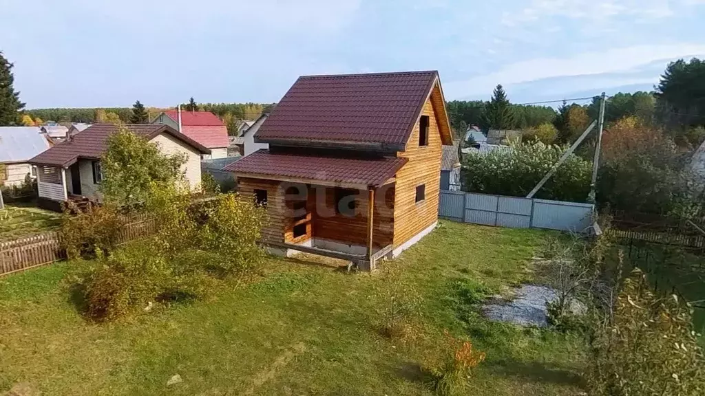 Дом в Тюменская область, Тюменский район, Мичуринец-2 СНТ ул. Луговая ... - Фото 0