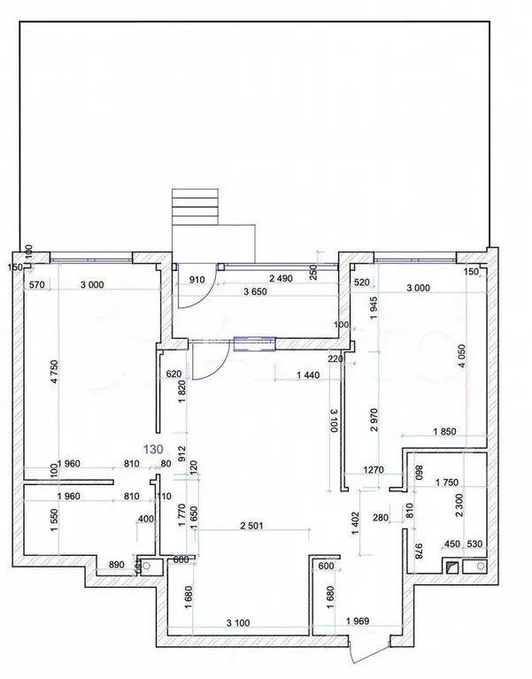 2-к. квартира, 86 м, 2/8 эт. - Фото 0