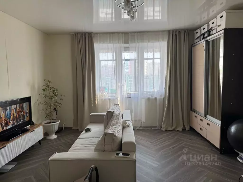 1-к кв. Челябинская область, Челябинск ул. 40-летия Победы, 40А (40.9 ... - Фото 1