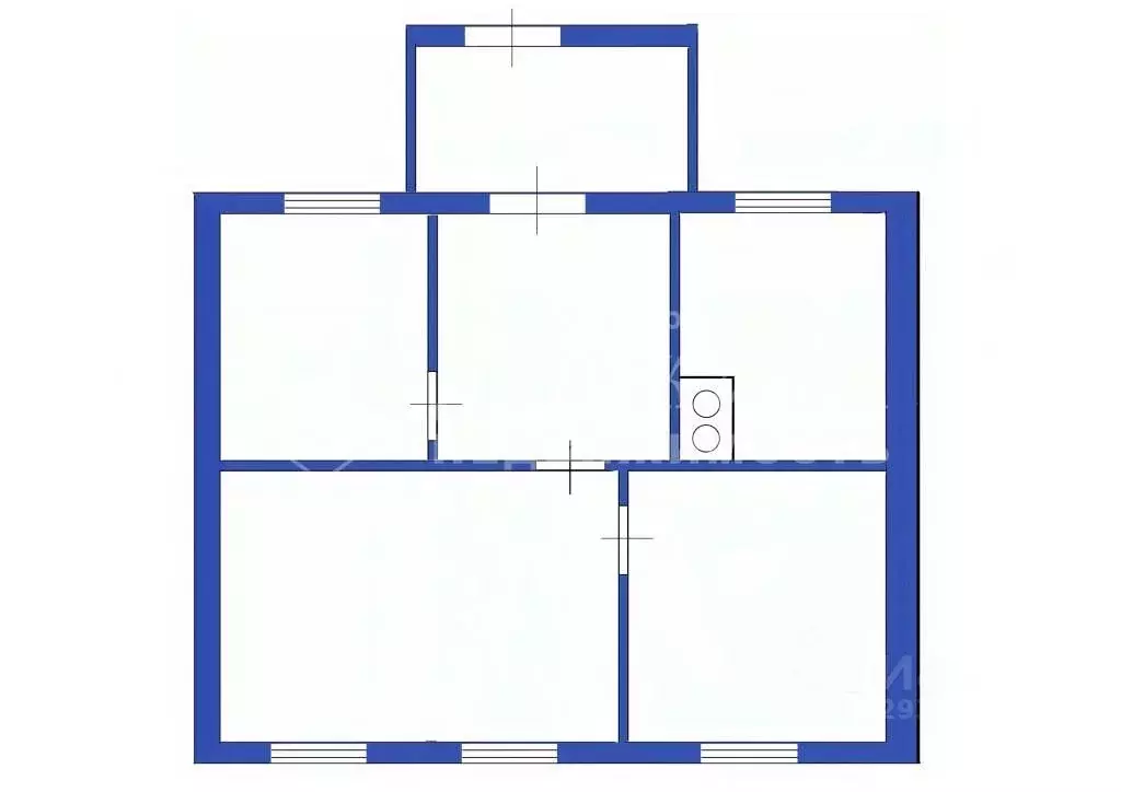 3-к кв. Кемеровская область, Топки Красноармейская ул., 82 (41.0 м) - Фото 1