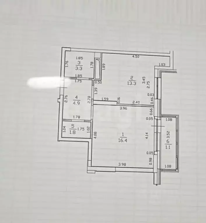 1-к кв. Татарстан, Казань Чистопольская ул., 88 (39.7 м) - Фото 2
