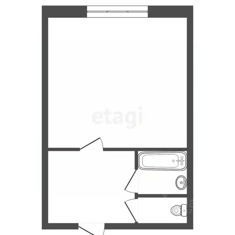 Комната Ярославская область, Ярославль ул. Серго Орджоникидзе, 5 (25.0 ... - Фото 1