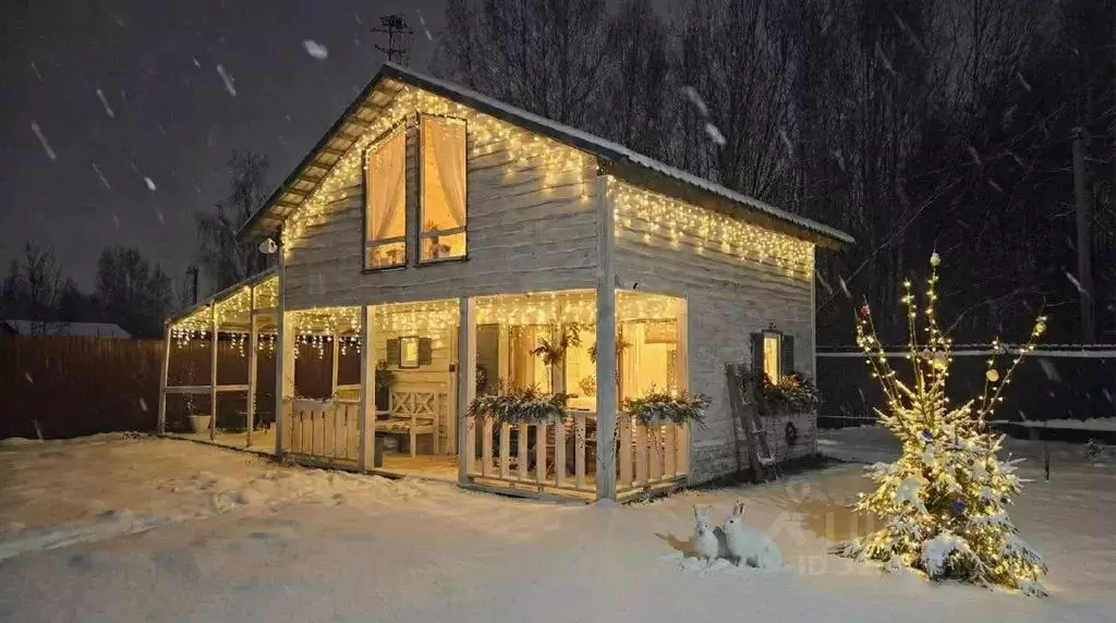 Дом в Псковская область, Псковский район, Середкинская волость, ... - Фото 1