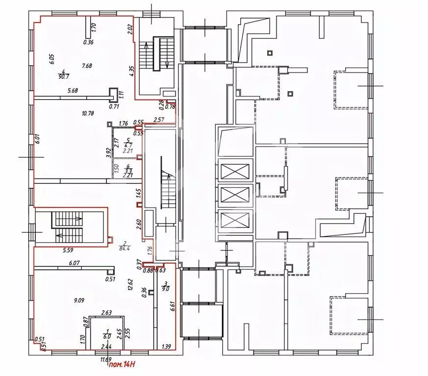 Помещение свободного назначения в Москва Кавказский бул., 51к1 (198 м) - Фото 2