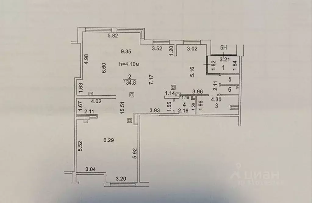 Помещение свободного назначения в Москва ул. Юлиана Семенова, 8к1 (157 ... - Фото 1