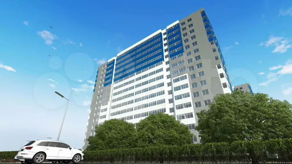 Квартира-студия, 19,6 м, 2/25 эт. - Фото 1