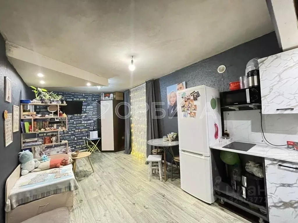 Студия Тюменская область, Тюмень Тульская ул., 8А (25.2 м) - Фото 0