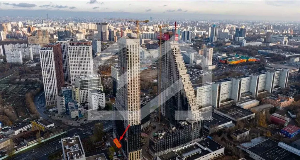 Помещение свободного назначения в Москва дом Обручева 30 тер., к2 (122 ... - Фото 2