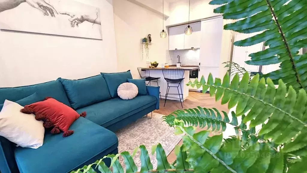 Студия Ставропольский край, Кисловодск ул. Декабристов, 36к3 (35.0 м) - Фото 1