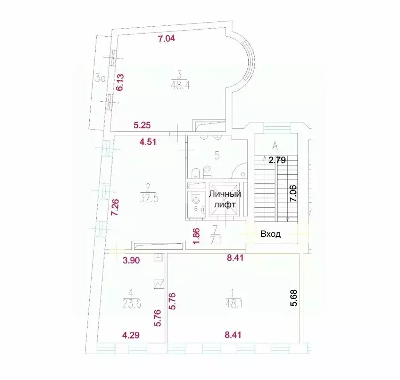 5-к кв. Москва Нащокинский пер., 8 (172.0 м) - Фото 2