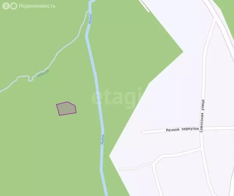 Участок в Бирюля, Луговая улица (14 м) - Фото 0