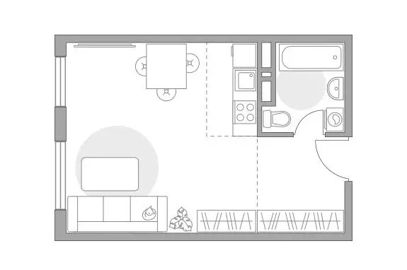 Квартира-студия: Московская область, городской округ Красногорск, село ... - Фото 1