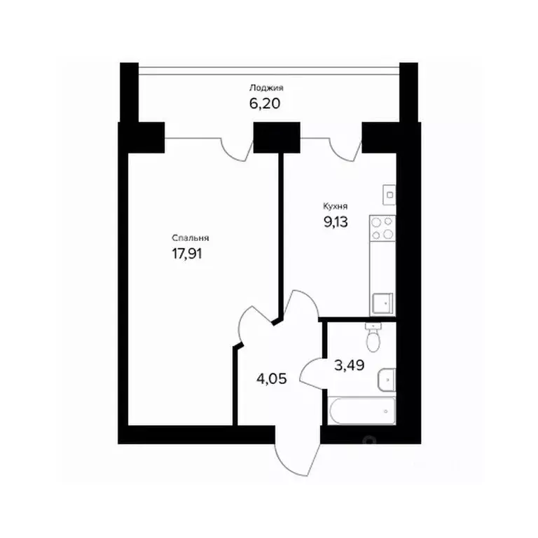 1-к кв. Ярославская область, Ярославль пос. Норское, Норские ... - Фото 1