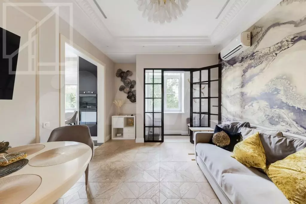 4-к. квартира, 100 м, 2/5 эт. - Фото 1