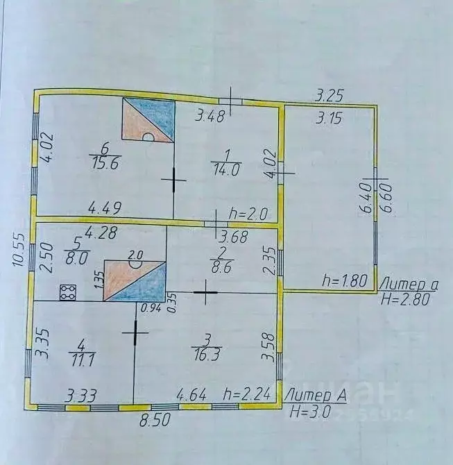 Дом в Новгородская область, Пестовский муниципальный округ, д. ... - Фото 2