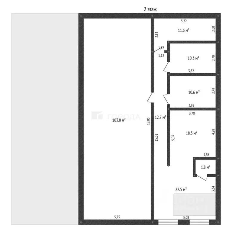 Помещение свободного назначения в Алтайский край, Барнаул ул. ... - Фото 2