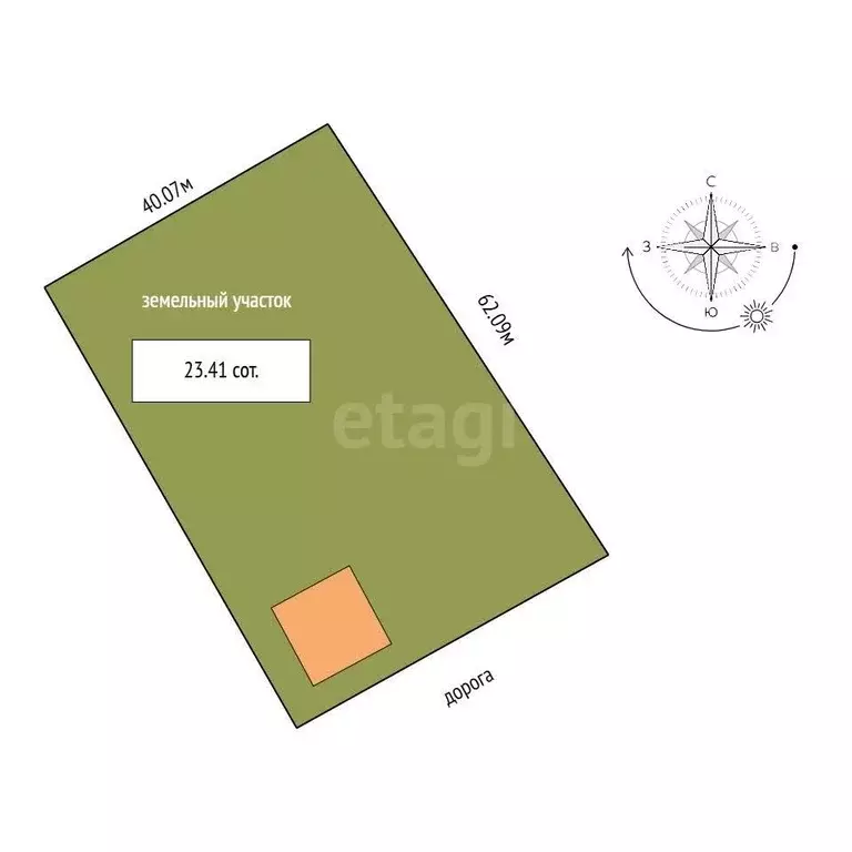 Дом, 80 м - Фото 1