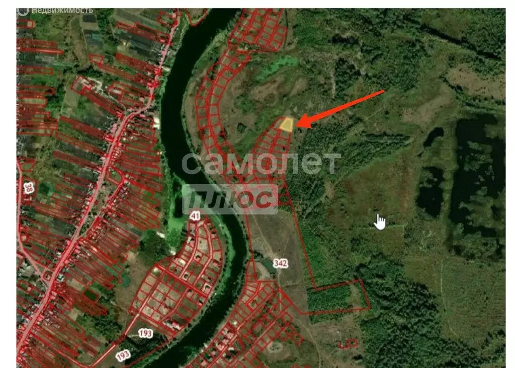 Участок в Тамбовский муниципальный округ, СНТ Арбат (15 м) - Фото 1