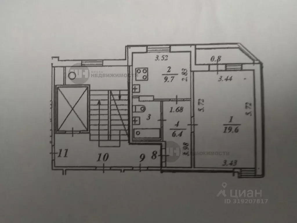 1-к кв. Санкт-Петербург ул. Руднева, 22к2 (40.0 м) - Фото 1