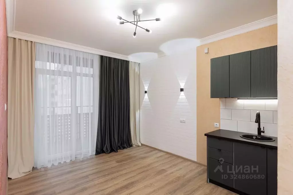 1-к кв. Калининградская область, Гурьевский муниципальный округ, пос. ... - Фото 1