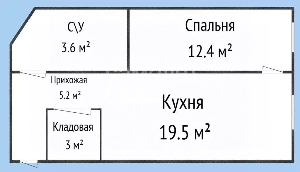 1-к кв. Дагестан, Каспийск ул. Магомедали Магомеджановa, 4А (43.7 м) - Фото 2